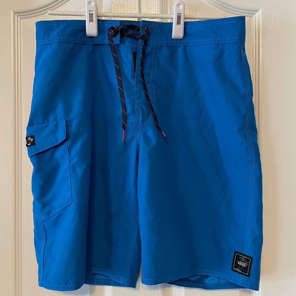 Vans Blue Swim Trunks - Never Worn
